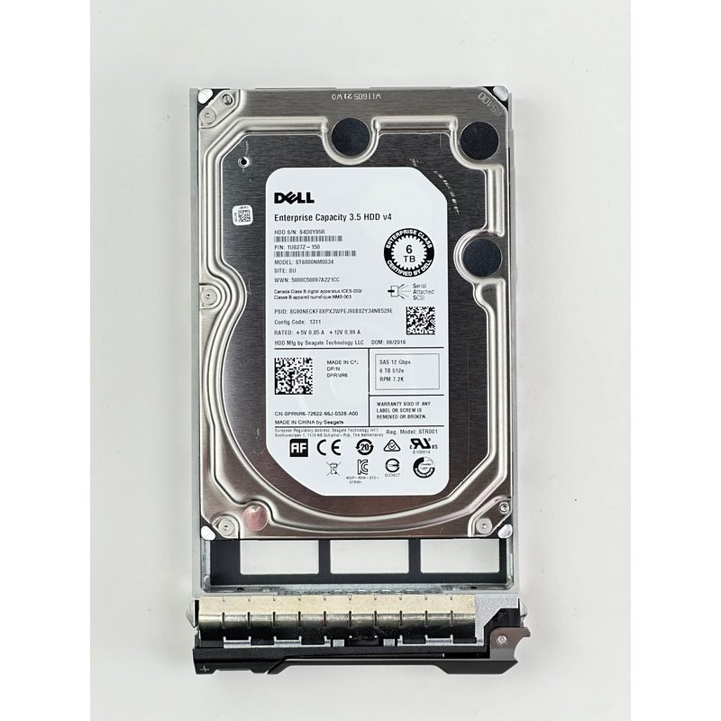 0PRNR6 Dell 6TB 7.2K RPM SAS Near Line Hard Disk Drive