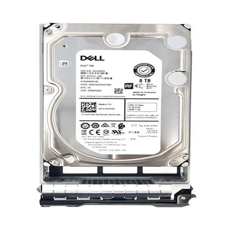400-ATKR Dell 8TB 7200RPM SAS 12Gbps Hot Swap Drive