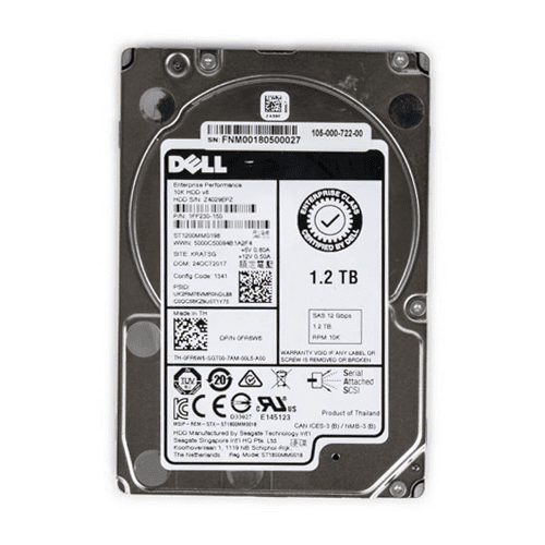 400-AUWU Dell 1.2TB 10K RPM SAS Hard Drive - 2.5 Inch