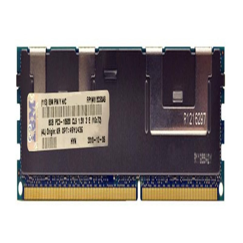 49Y1436 IBM 8GB DDR3 Registered ECC PC3-10600 Server Memory