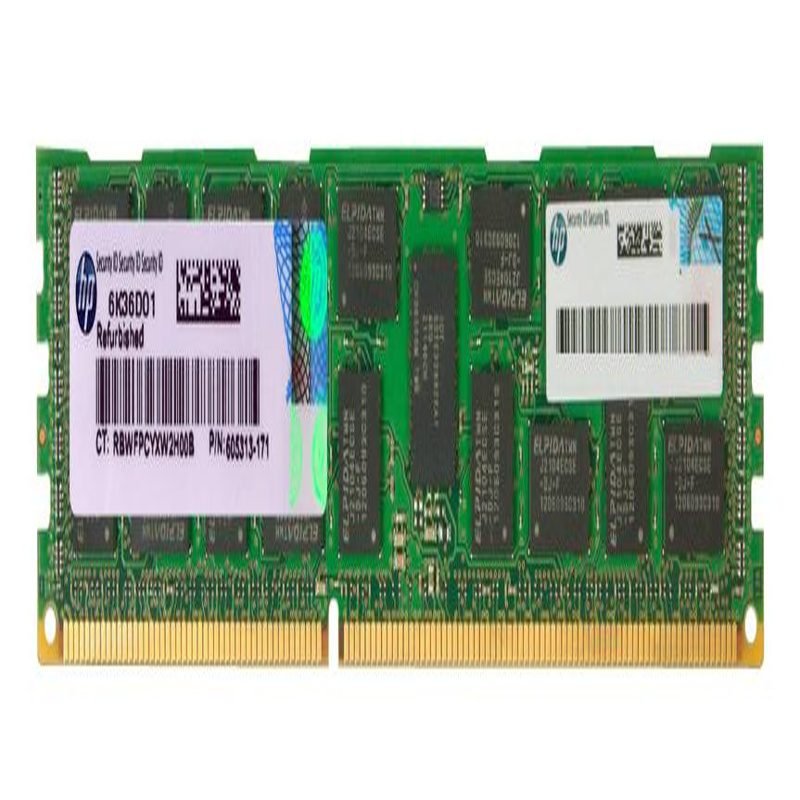 605313-171 HP 8GB PC3-10600 DDR3-1333MHz ECC Registered