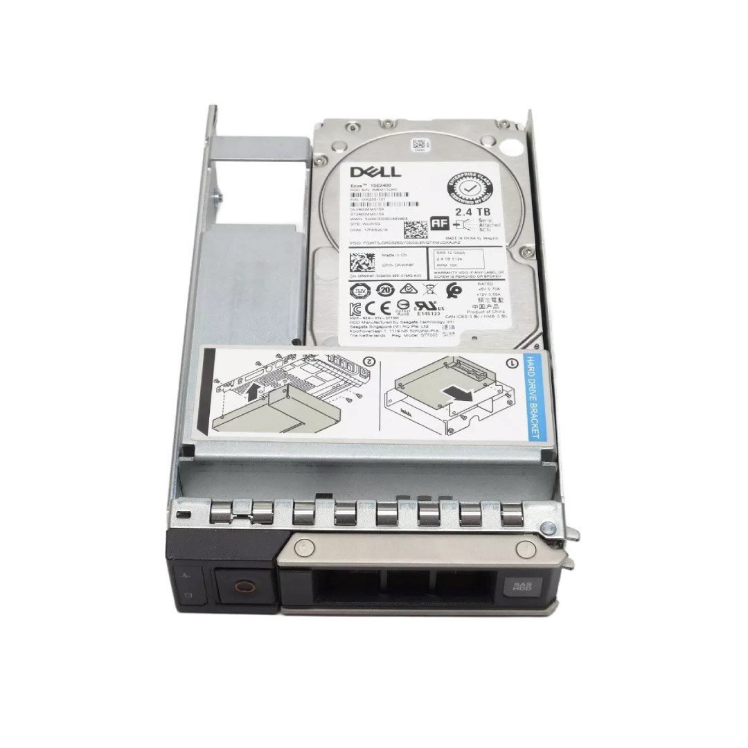 697YR Dell 2.4TB Hybrid HDD - 10K SAS 12Gbps