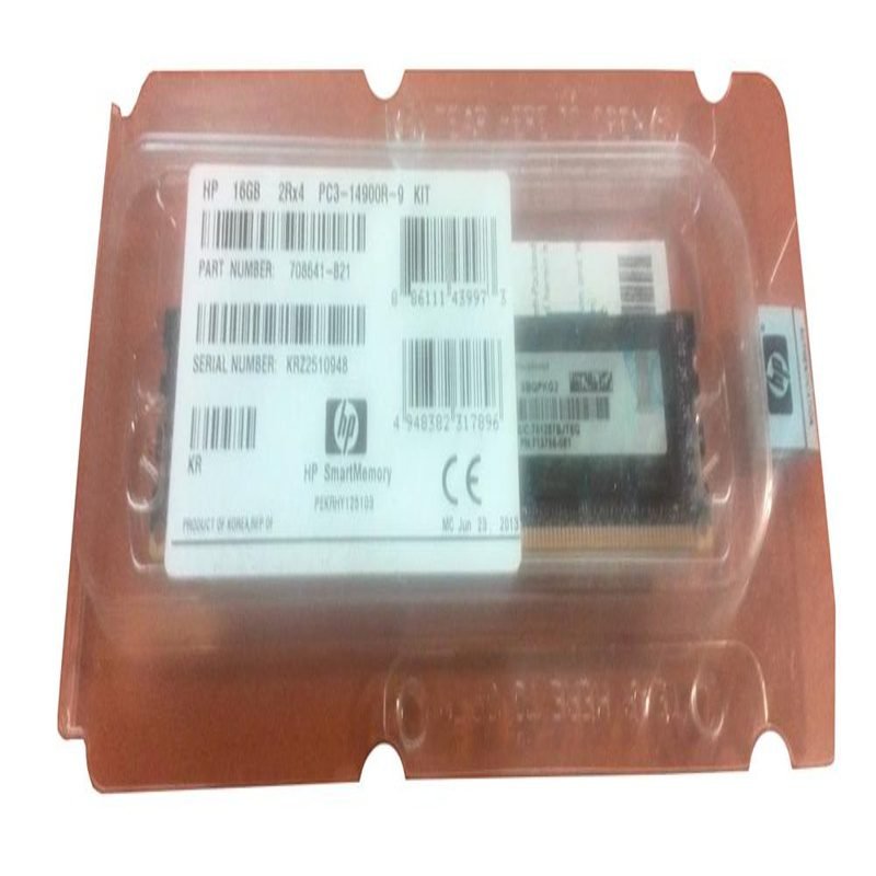 708641-B21 HP 16GB DDR3 Registered ECC PC3-14900 Server Memory
