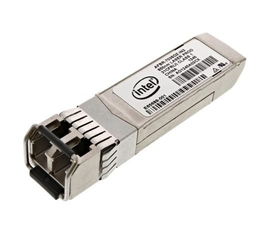 AFBR-703SDZ-IN2 Intel SFP+ Transceiver Module with Duplex LC Connector