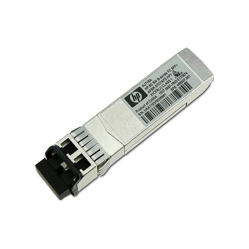 AJ716-63001 HP 8GB Short Wave B-Series SFP Transceiver