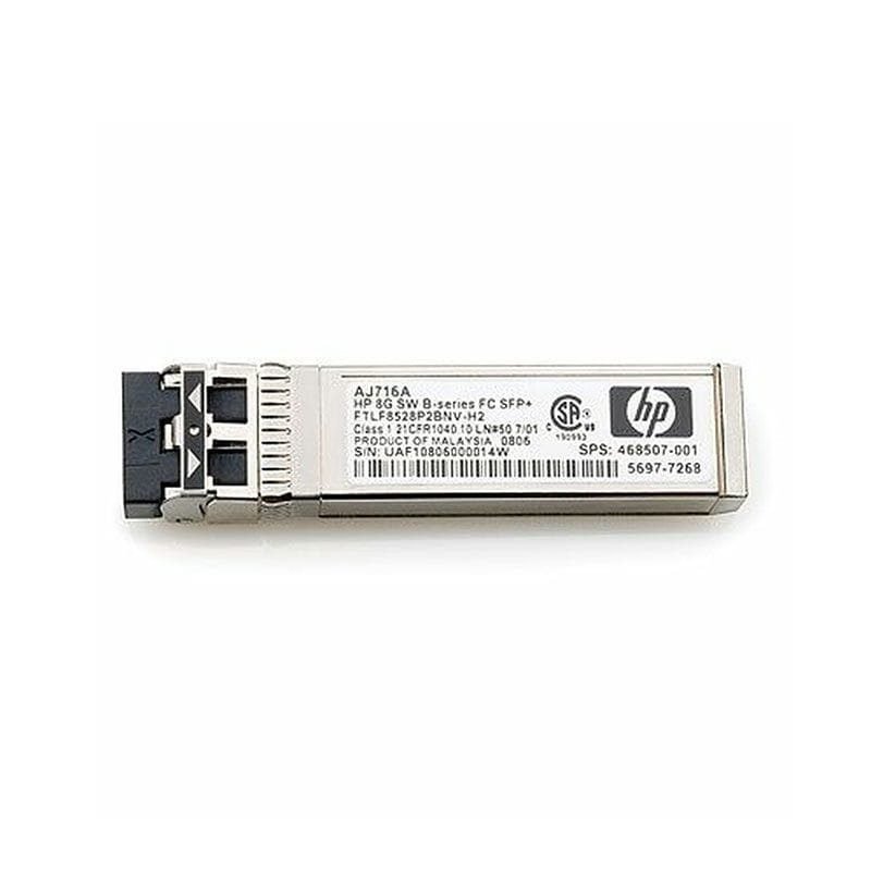 AJ716A HP 8GB B-Series Short Wave Fibre Channel SFP+ Transceiver