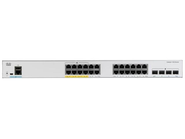 C1000-24FP-4G-L Cisco Catalyst 1000 Switch with 24 PoE+ Ports and 4 SFP Uplinks