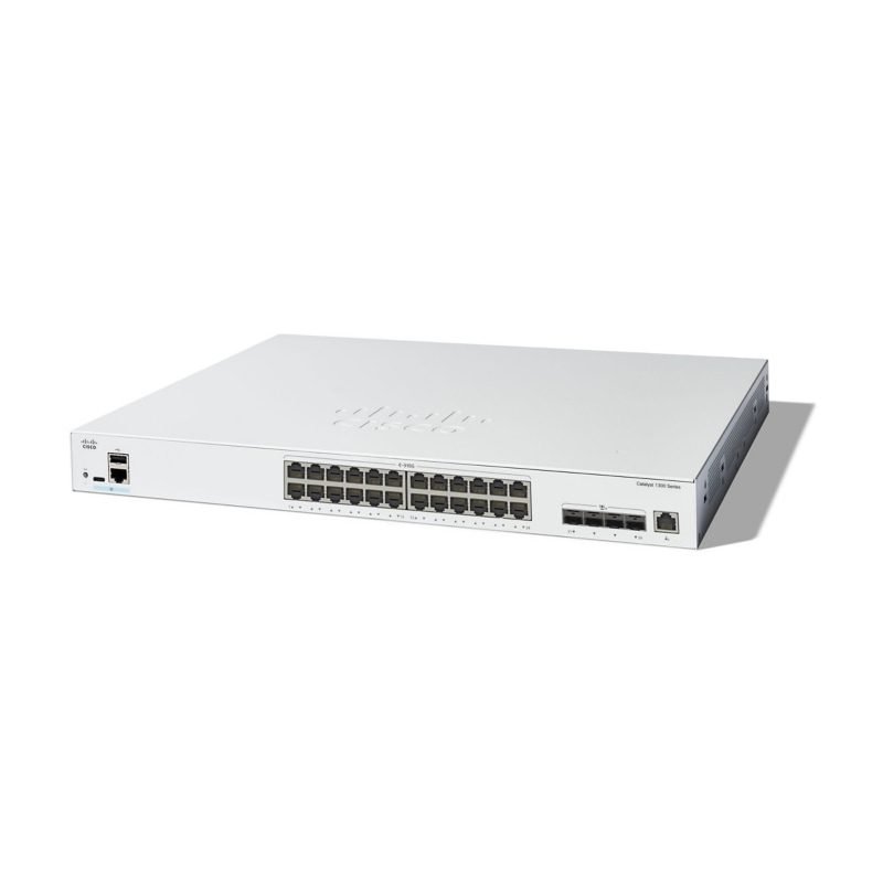 C1300-24XT Cisco Catalyst 1300-24XT Switch - 24 Rack-Mountable Smart Ports