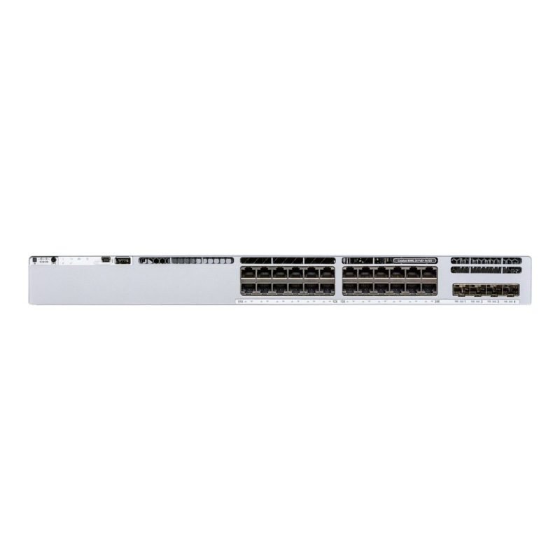 C9300LM-24U-4Y-A Cisco Catalyst 9300L Mini - Managed 24-Port Rack-Mountable Switch