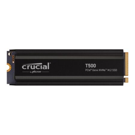 CT2000T500SSD5 Crucial T500 2TB NVMe M.2 Internal SSD with Heatsink