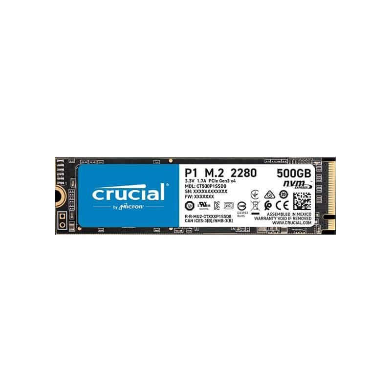 CT500P1SSD8 Crucial P1 500GB NVMe PCIe M.2 SSD