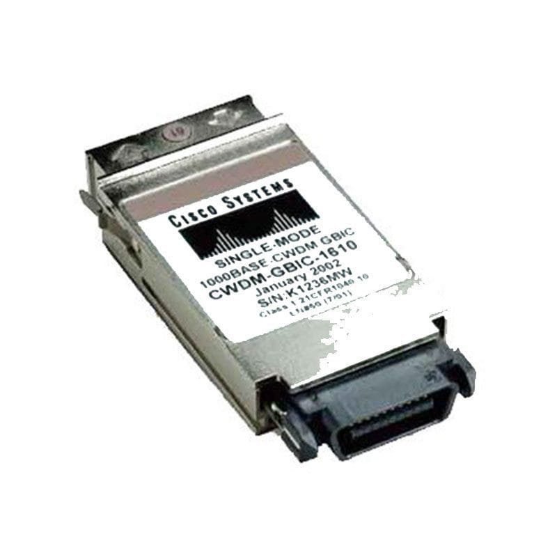 CWDM-GBIC-1610 Cisco Transceiver, 1000BASE-CWDM 1610 nm
