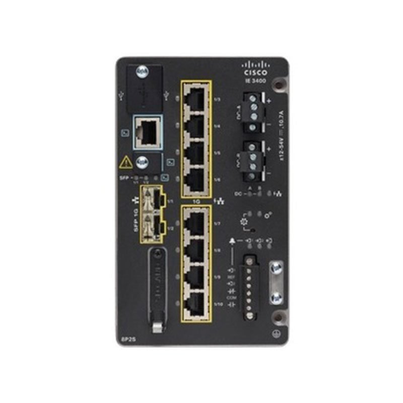 IE-3400-8P2S-A Cisco Catalyst IE3400 Rugged 10-Port Switch