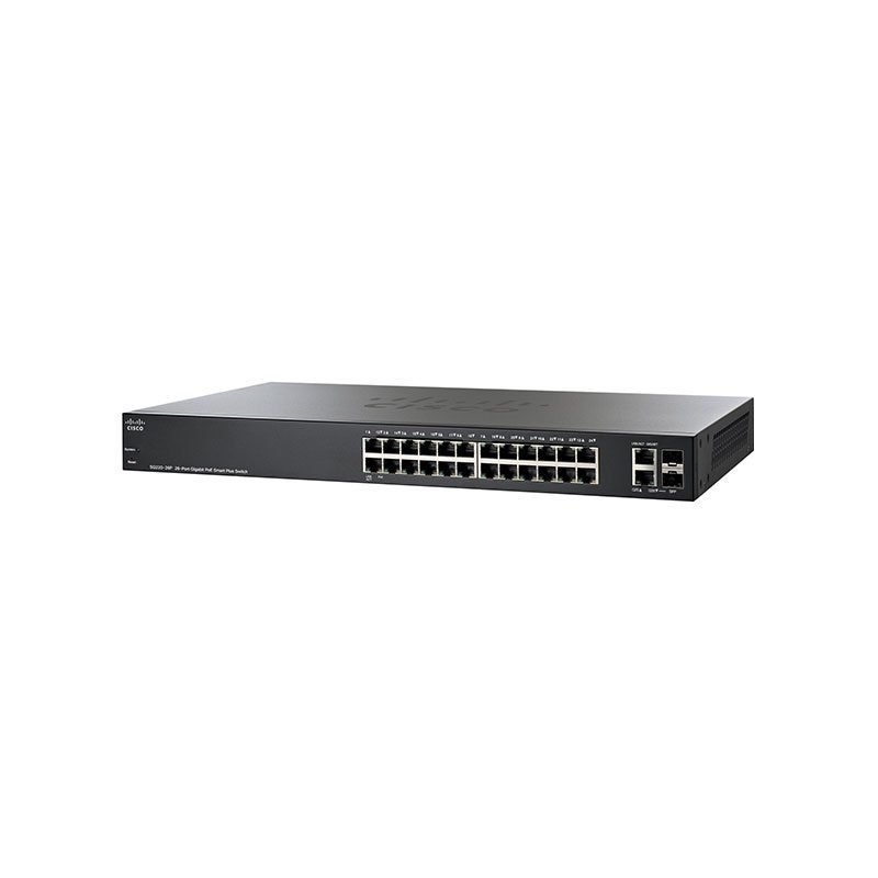 SG250-26P-K9 Cisco 250 Series 26-Port Gigabit Ethernet Switch with SFP
