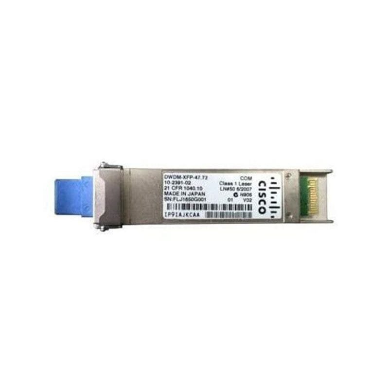 DWDM-XFP-47.72 Cisco DWDM XFP 1547.72 nm Module (100 GHz ITU Grid)