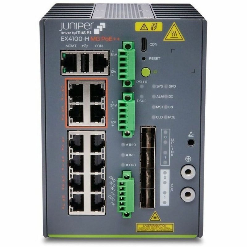 EX4100-H-12MP-DC Juniper EX4100-H Switch for Enhanced Networking