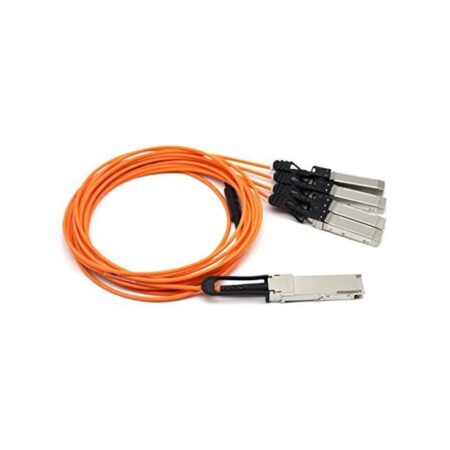 FCBN510QE2C20 OptoSpan 40G QSFP+ to 4xSFP+ AOC Cable Plenum 20m