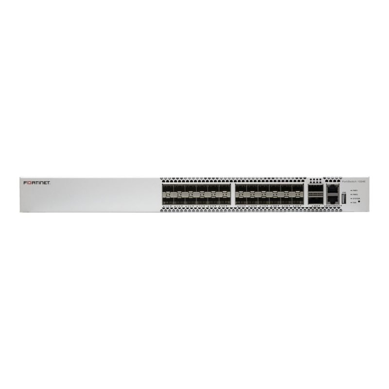 FS-1024E Fortinet FortiSwitch 1024E - 24-Port Rack-Mount Managed Switch