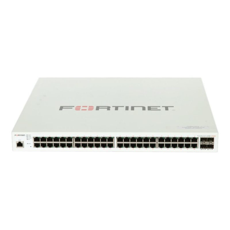 FS-248E-FPOE Fortinet FortiSwitch 248E-FPOE - 52-Port Managed Rack-Mountable Switch