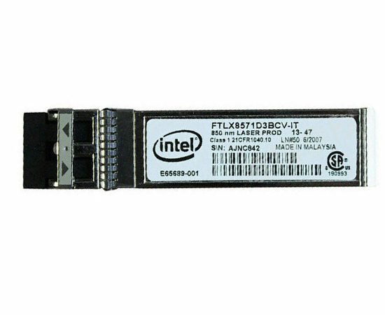 FTLX8571D3BCV-IT Intel 10Gb Ethernet SFP+ Transceiver Module