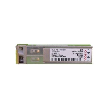 GLC-FE-100BX-D, Cisco SFP Transceiver Module - 100BASE-BX10