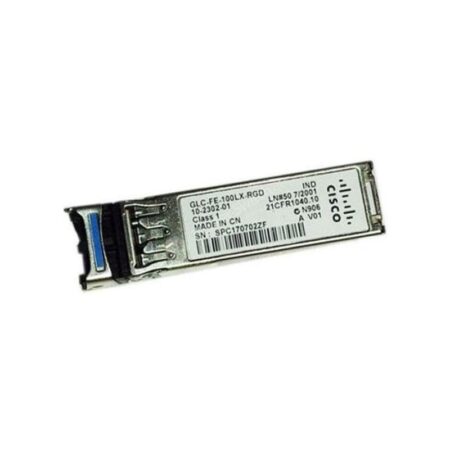 GLC-FE-100LX-RGD, Cisco Rugged SFP Module - 100BASE-LX10