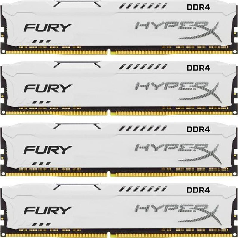 HX426C16FWK4/64 Kingston HyperX FURY White 64GB