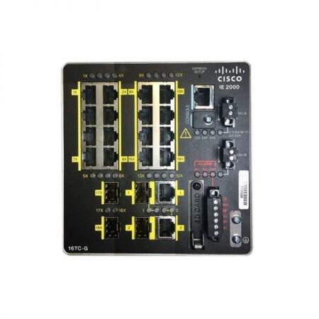 IE-2000-16TC-G-X Cisco Industrial Ethernet 2000 Series 16-Port Switch