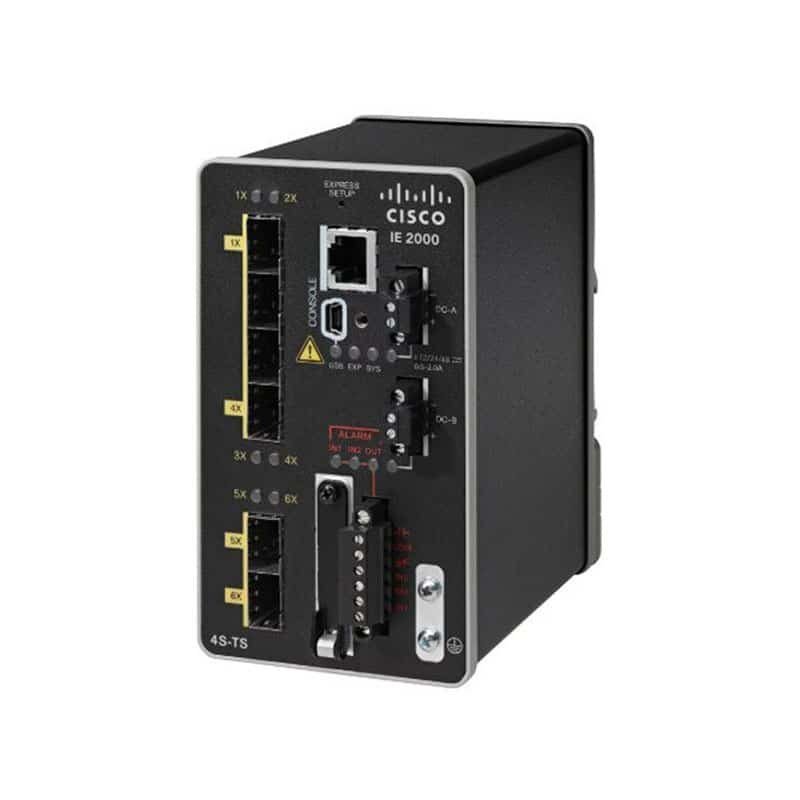 IE-2000-4S-TS-G-B Cisco Industrial Ethernet Switch with 4 SFP Ports
