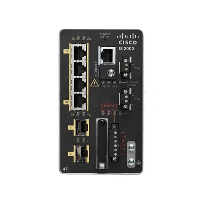 IE-2000-4T-G-L Cisco Industrial Ethernet 2000 Series 6-Port Switch