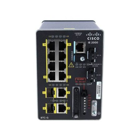 IE-2000-8TC-G-B Cisco Industrial Ethernet 2000 Switch with 2 SFP Ports
