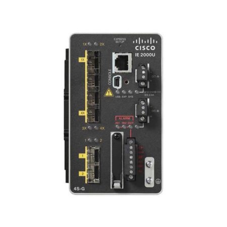 IE-2000U-4S-G Cisco Industrial Ethernet 2000U Switch with 2 SFP Ports