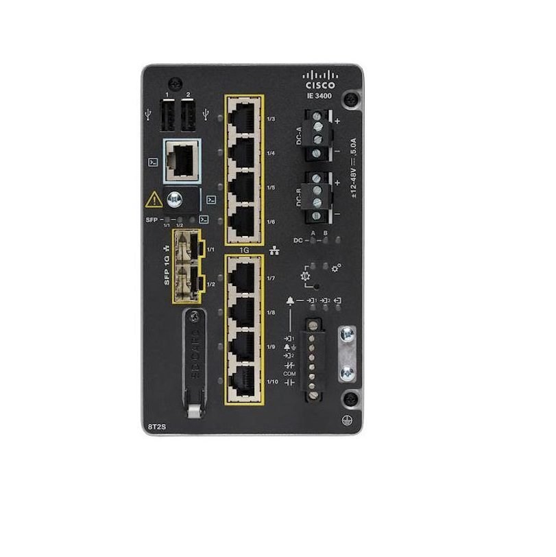 IE-3400-8T2S-A Cisco Catalyst Rugged Network Switch