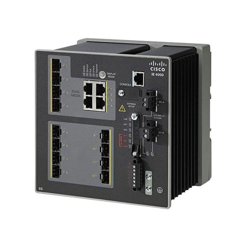 IE-4000-8S4G-E Cisco Industrial Ethernet 4000 Series Managed Switch