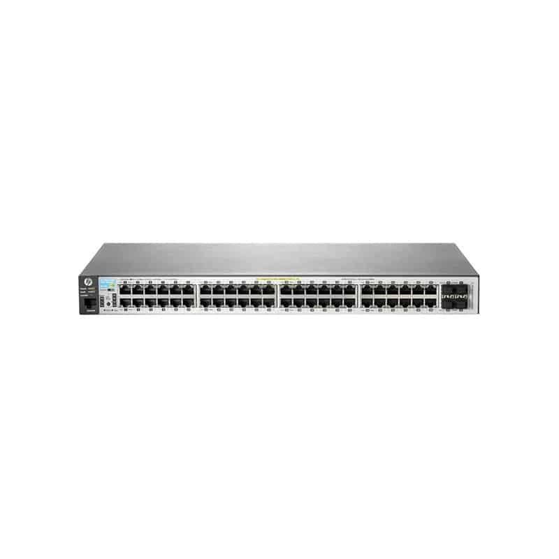 J9772A#AC3 HPE Aruba 2530-48G-PoE+ 48-Port Managed Switch