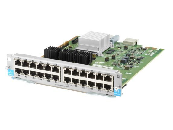 J9987A HPE 24-Port 10/100/1000 BASE-T MACsec v3 zl2 Module - New