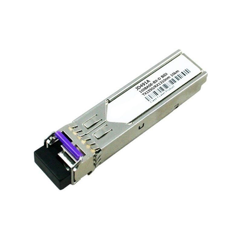 JD491A HP 100Base-BX-D Single-mode SFP Fiber Module