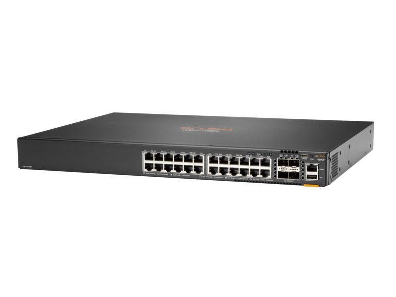 JL668A HPE Aruba 6300F 24-Port Switch with 4 SFP56 Ports