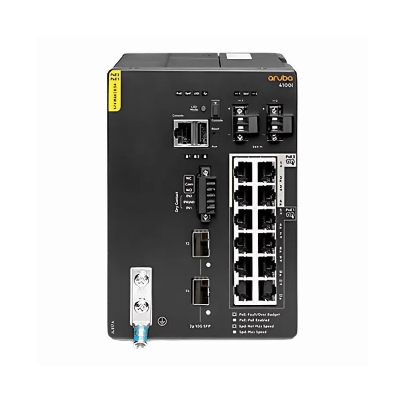 JL817A#ABA HPE Aruba CX 4100i 12-Port Managed Ethernet Switch