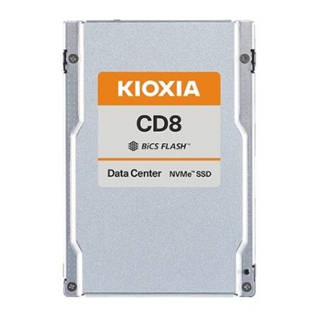 KCD8XRUG7T68 Kioxia 7.68TB PCI-e 4.0 X4 2.5" SSD - Read Intensive
