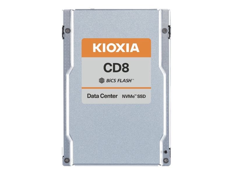 KCD8XVUG6T40 KIOXIA 6.4TB PCIe Gen4 NVMe CD8-V Series SSD for Data Centers
