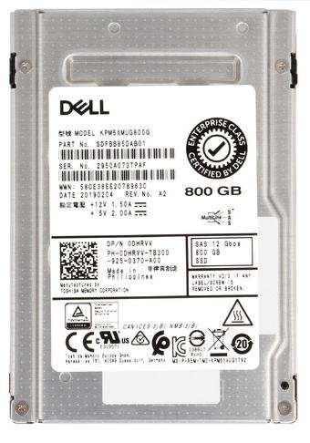 KPM6XVUG800G Toshiba 800GB PM6 Series 2.5" SSD with TLC Technology