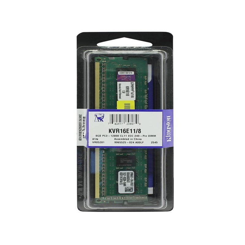 KVR16E11/8 Kingston 8GB PC3-12800 DDR3-1600MHz