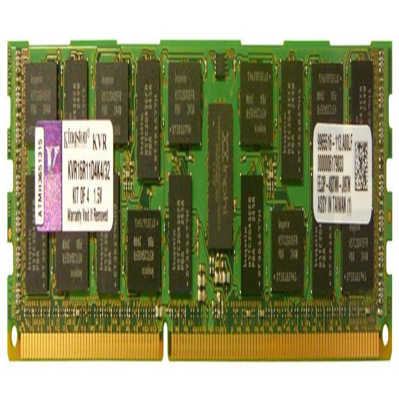 KVR16R11D4K4/32 Kingston 32GB Kit PC3-12800 DDR3-1600MHz