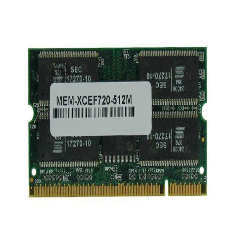 MEM-XCEF720-512M-TP Cisco 512MB DDR SoDIMM Memory
