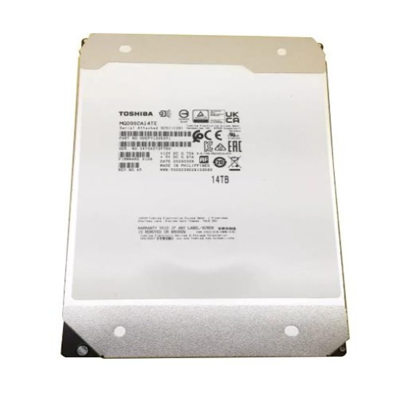 MG09SCA14TE Toshiba 14TB 7.2K SAS 3.5" HDD for Enterprises