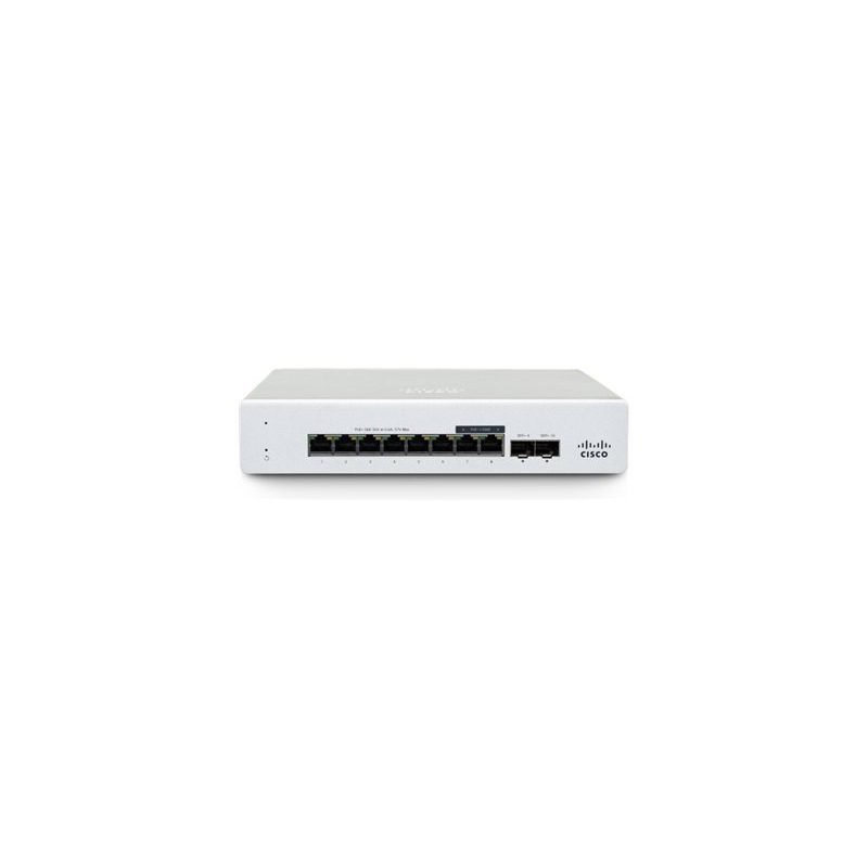 MS130-8P-I-HW Cisco Meraki MS130-8P-I - Managed 8-Port Switch