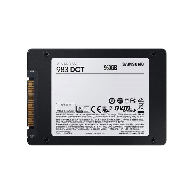 MZ-QLB960NE Samsung 983 DCT Series 960GB NVMe SSD