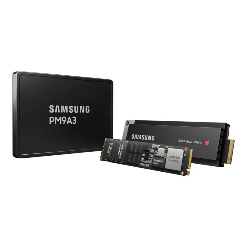 MZQL2960HCJR-00A07 Samsung PM9A3 960GB U.2 PCI-E Gen4 SSD