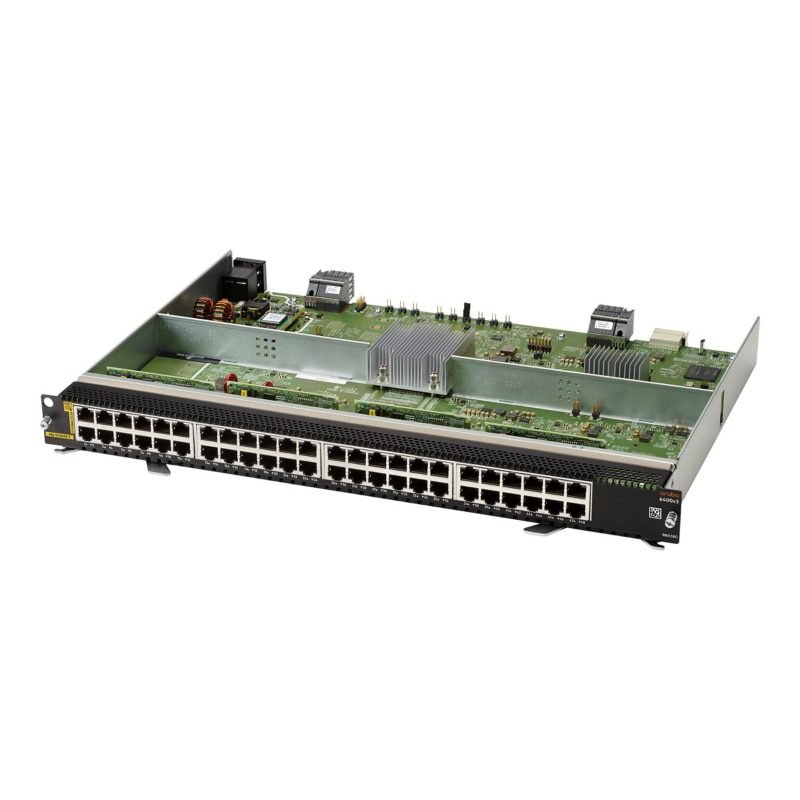 R0X38C HPE Aruba 6400 48-Port 1GbE PoE v2 Rack-Mountable Switch